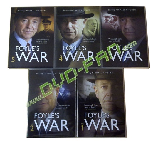 Foyle's War Series 1-5 From Dunkirk to VE-Day dvd wholesale