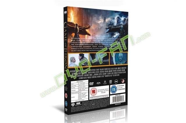 Game of Thrones: Season8 (DVD) UK version