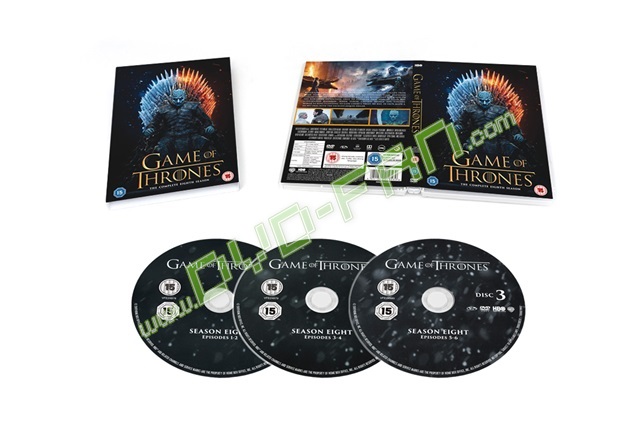 Game of Thrones: Season8 (DVD) UK version