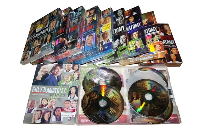 Grey's Anatomy complete Seasons 1-10