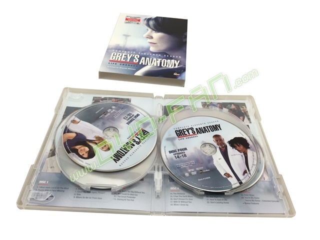 Grey's Anatomy Season 11 dvd wholesale China