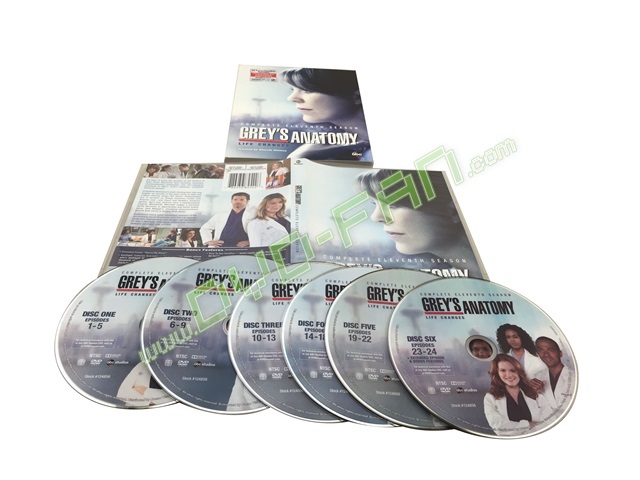 Grey's Anatomy Season 11 dvd wholesale China