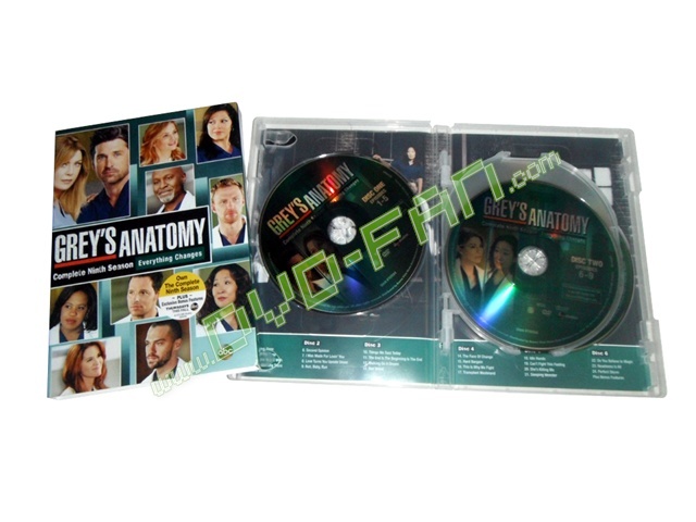 Grey's Anatomy season 9 dvd wholesale