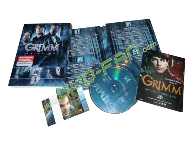 Grimm season 1 dvd wholesale