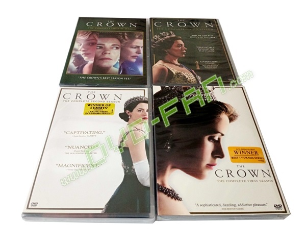 he Crown The Complete Seasons 1-4 DVD