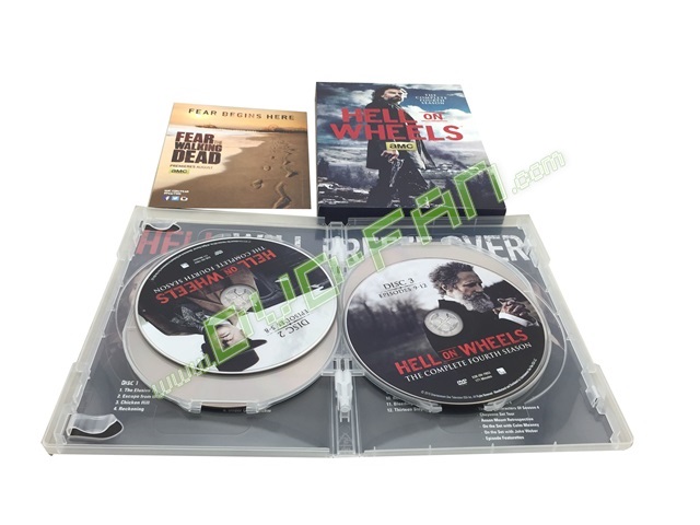 Hell On Wheels Season 4 dvd wholesale China