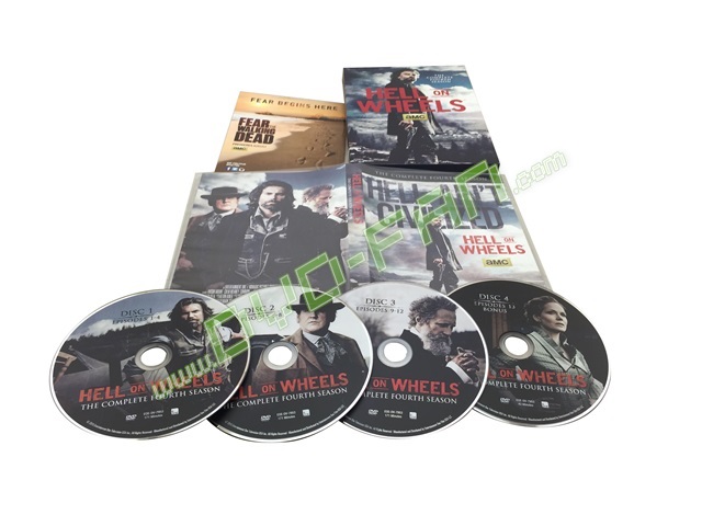 Hell On Wheels Season 4 dvd wholesale China