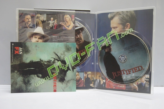 Justified The Complete Third Season dvd wholesale