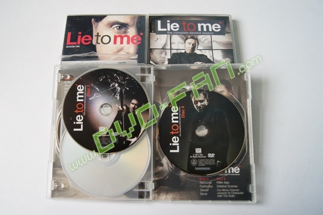 Lie to me The Complete Seasons 1-3