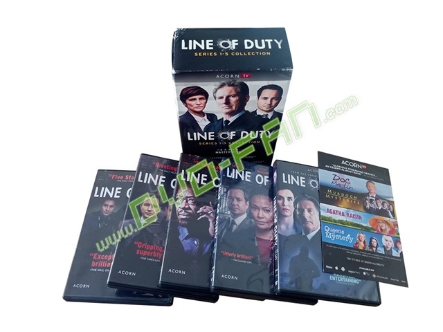 Line of Duty: Complete Series, Seasons 1-5 