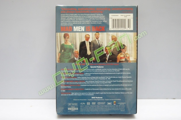 Mad Men Season Five tv shows wholesale