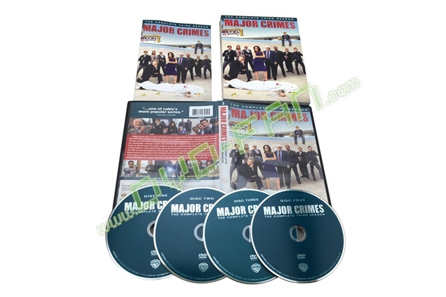 Major Crimes Season 3 dvds wholesale China