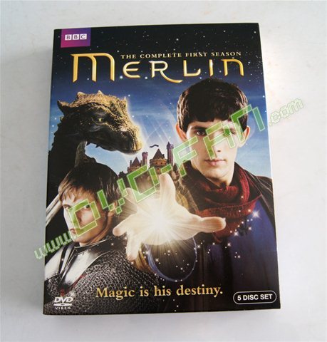  Merlin: The Complete First Season (DVD, 2010, 5-Disc Set)