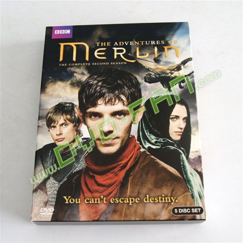 Merlin: The Complete Second Season (DVD, 2011, 5-Disc Set)