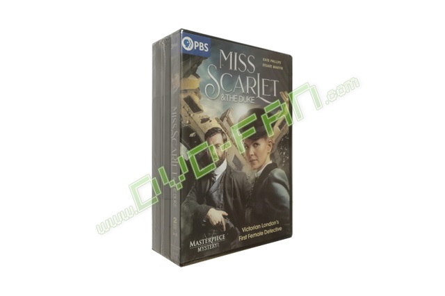 Miss Scarlet & the Duke Seasons 1-3 DVD
