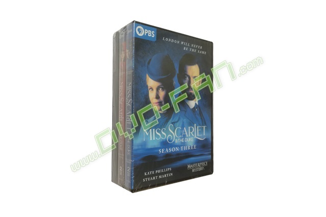 Miss Scarlet & the Duke Seasons 1-3 DVD