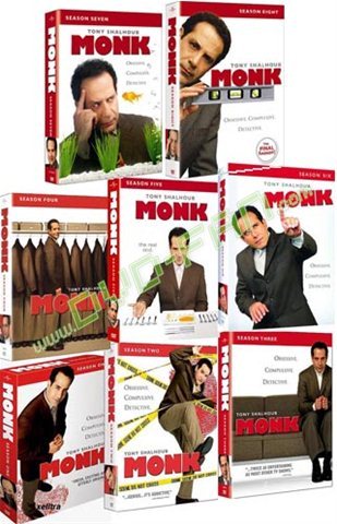Monk The Complete Seasons 1-8