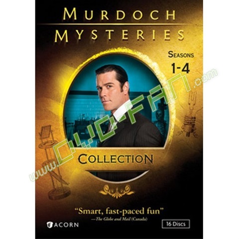 Murdoch Mysteries: Seasons 1-13 DVD & 3 Movies