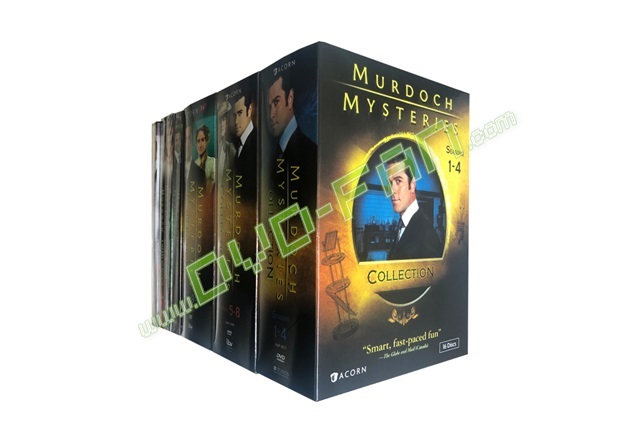 Murdoch Mysteries: Seasons 1-13 DVD & 3 Movies