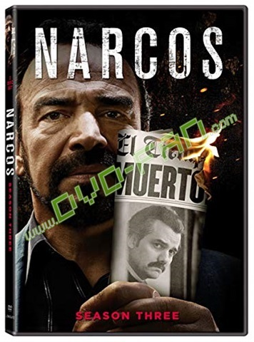 Narcos: Season 3 dvds