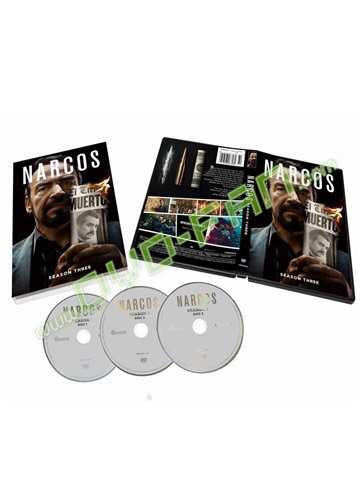 Narcos: Season 3 dvds