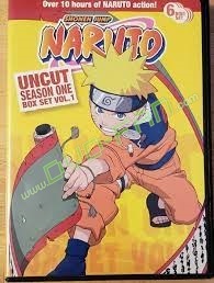 Naruto Uncut: Complete Seasons 1-4 (8 Box-Set）