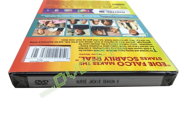 Nurse Jackie Season 6 dvd wholesale