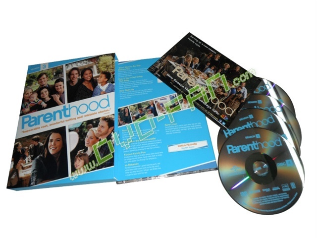 Parenthood Season 3 dvd wholesale