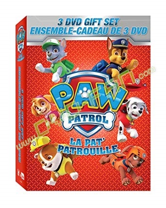 Paw Patrol: 3 DVD Gift Set dvds