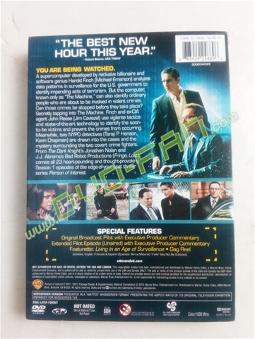 Person of Interest Season One dvd wholesale