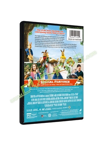 Peter Rabbit dvds