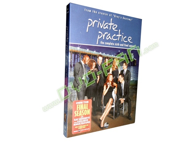 Private Practice Season 6 dvd wholesale