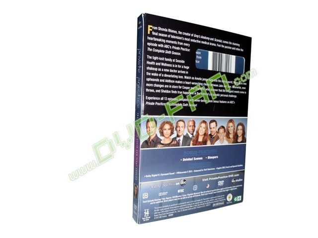 Private Practice Season 6 dvd wholesale