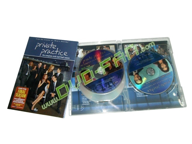 Private Practice Season 6 dvd wholesale