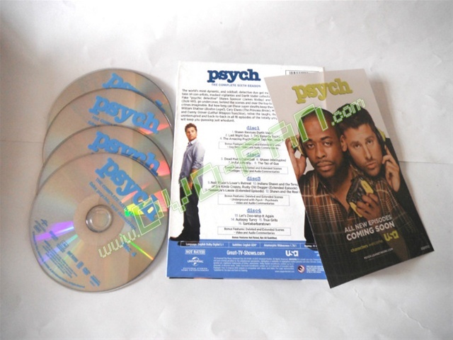 Psych Season Six dvd wholesale