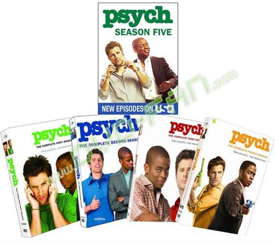 Psych The Complete Seasons 1-5