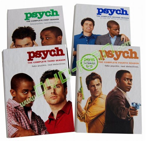 Psych The Complete Seasons1-4