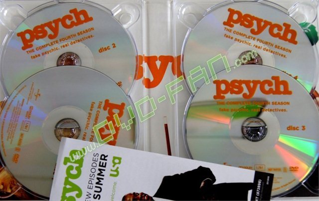 Psych The Complete Seasons1-4