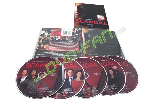 Scandal Season 4 dvd wholesale China