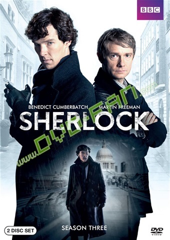 UK version Sherlock Season Three dvd wholesale