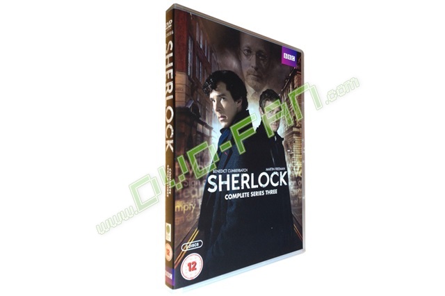 UK version Sherlock Season Three dvd wholesale