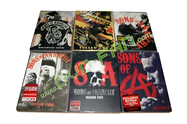 Sons of Anarchy Seasons 1-6 cheap dvds wholesale