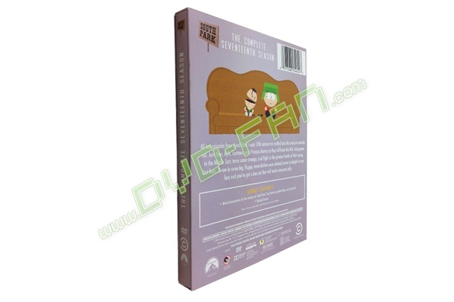 South Park Season 17 dvds wholesale China