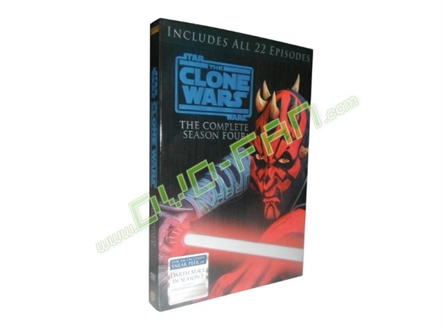 Star Wars The Clone Wars Season Four dvd wholesale