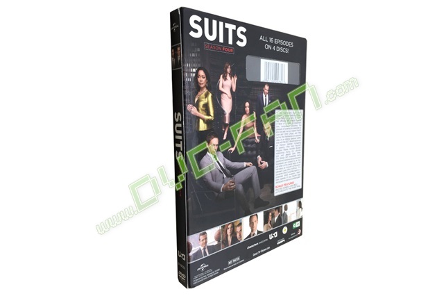 Suits Season 4 dvds wholesale China