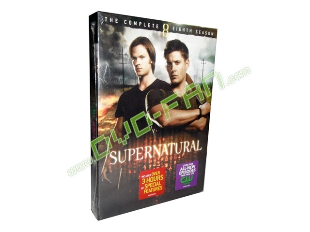 Supernatural Eighth Season dvd wholesale