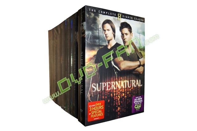 Supernatural Season 1-8 dvds wholesale China