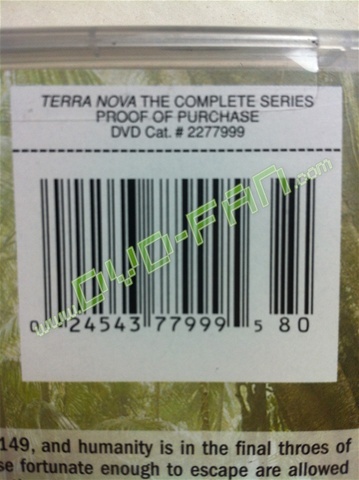 TERRA O NOVA wholesale tv shows