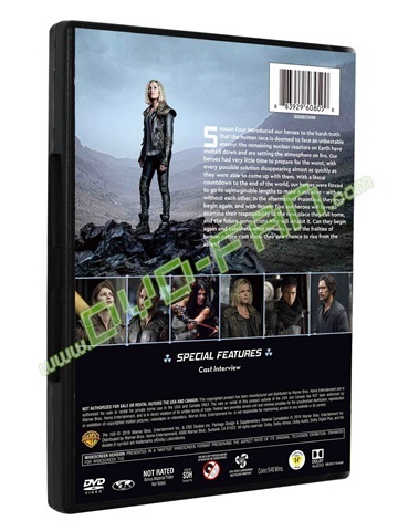 The 100: Seasons 4 dvds