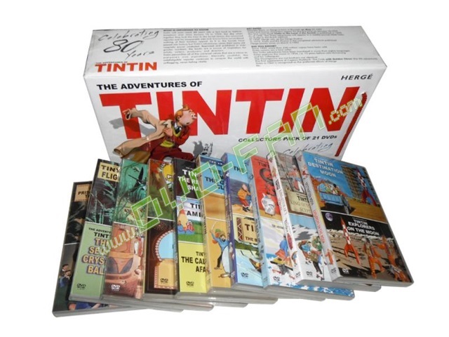 The Adventures Of Tintin The Complete Series DVD Boxset